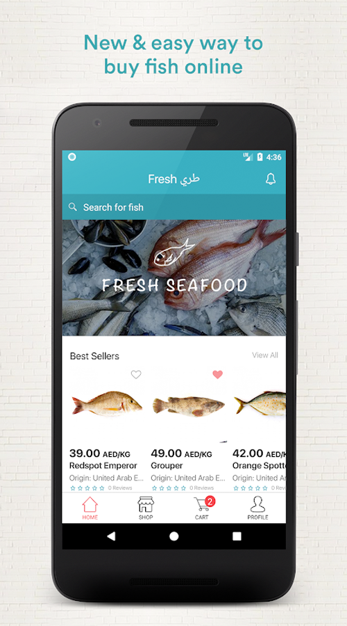 Tari Fresh - Ecommerce  App screenshot 1